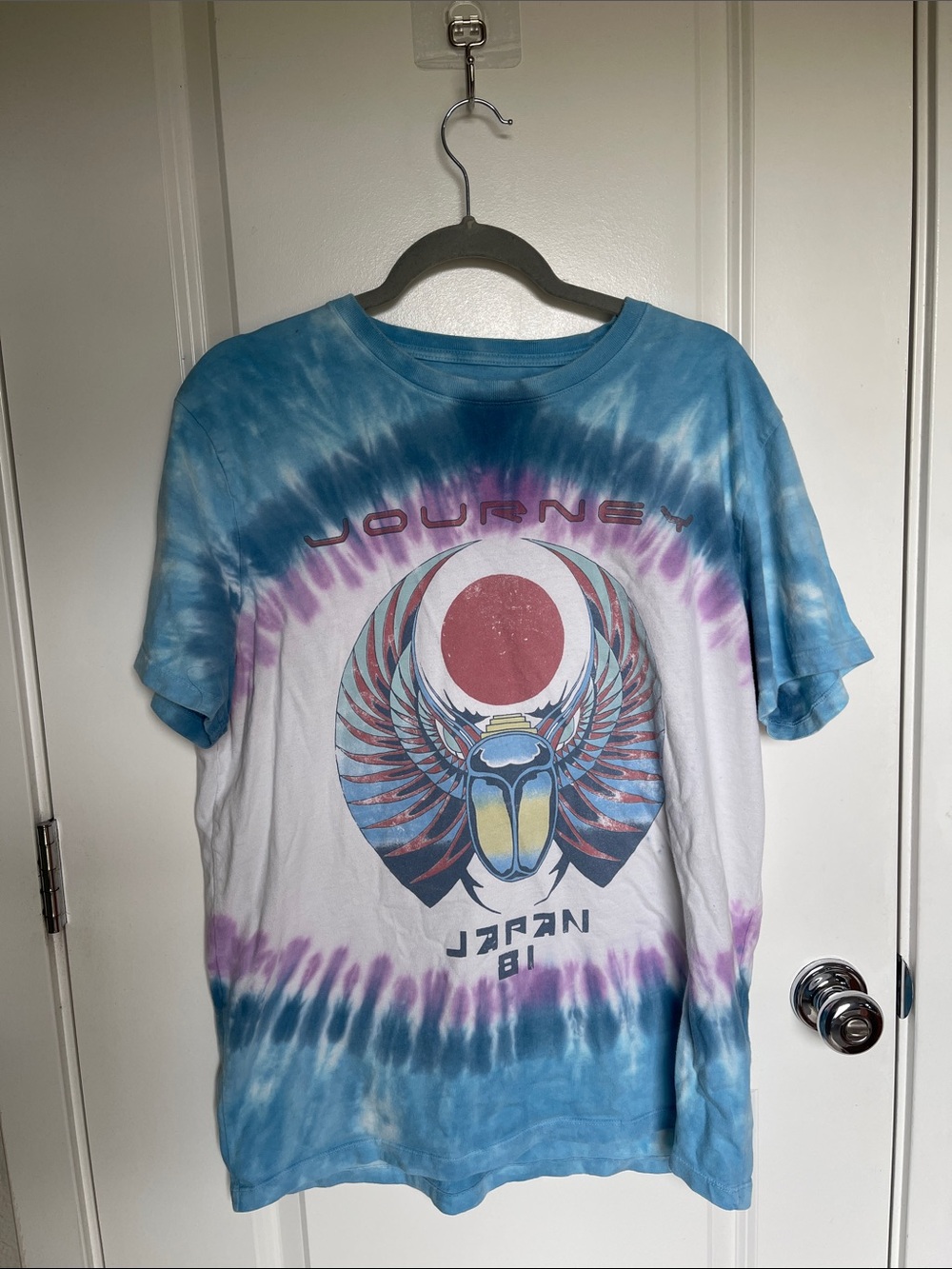 Journey Japan 1981 LG lucky tie dye Tshirt